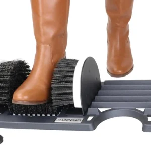 Adjustable Boot Brush Scraper Outdoor, Heavy Duty Shoe Cleaner for Mud,Dirt |