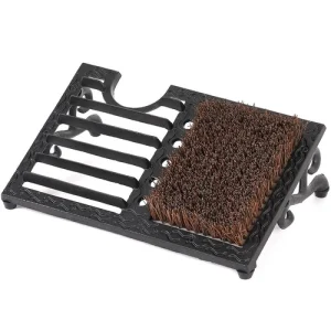Heavy Duty Cast Iron Boot Brush Scraper Outdoor